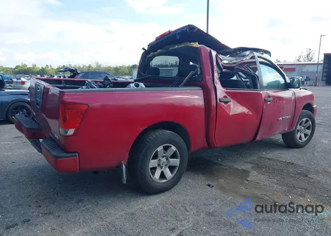 2008 Nissan Titan Se/Xe из США, поврежденный, VIN 1N6BA07D58N339699